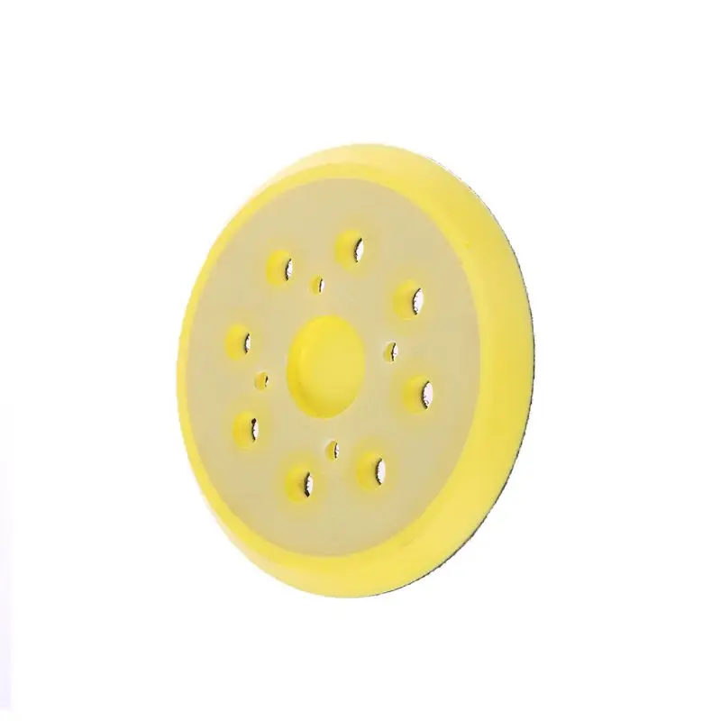 5 นิ้ว 8 หลุม Sanding Disc Pad Backing Sander Hook & Holes Disc รอบรูปร่างเครื่องมือขัด Maunal มือเครื่องมือทนทาน