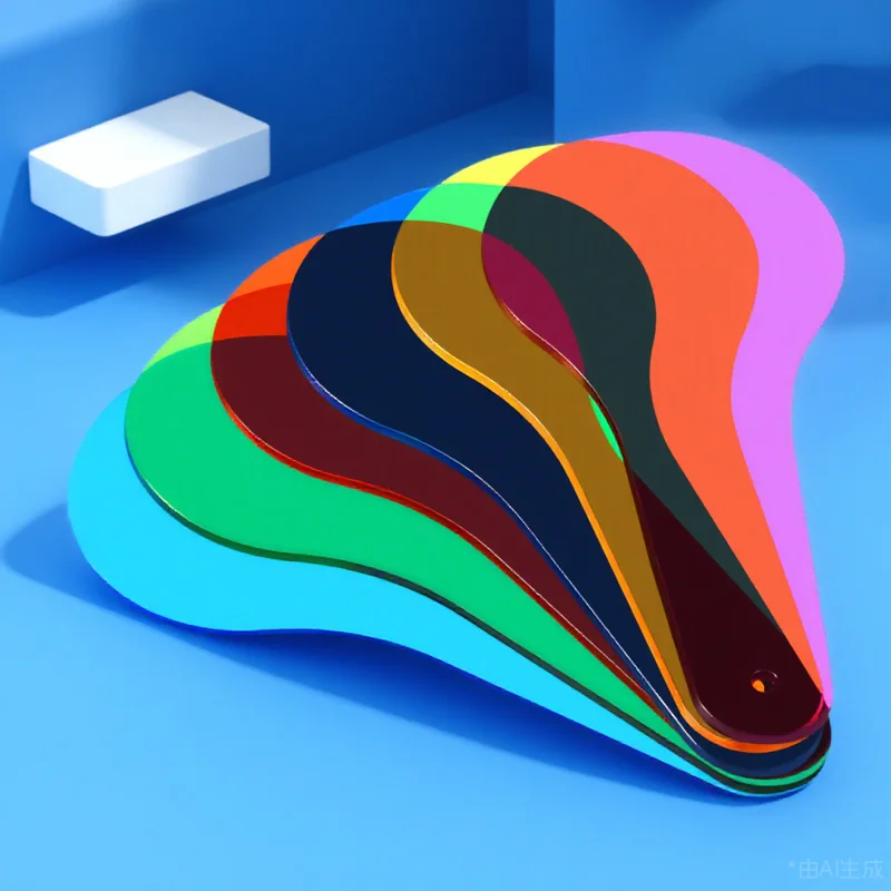 6 قطعة مجاذيف ملونة احترافية للأطفال أدوات تعليمية لتعلم العلوم أدوات التجربة البصرية مجاذيف ملونة #6