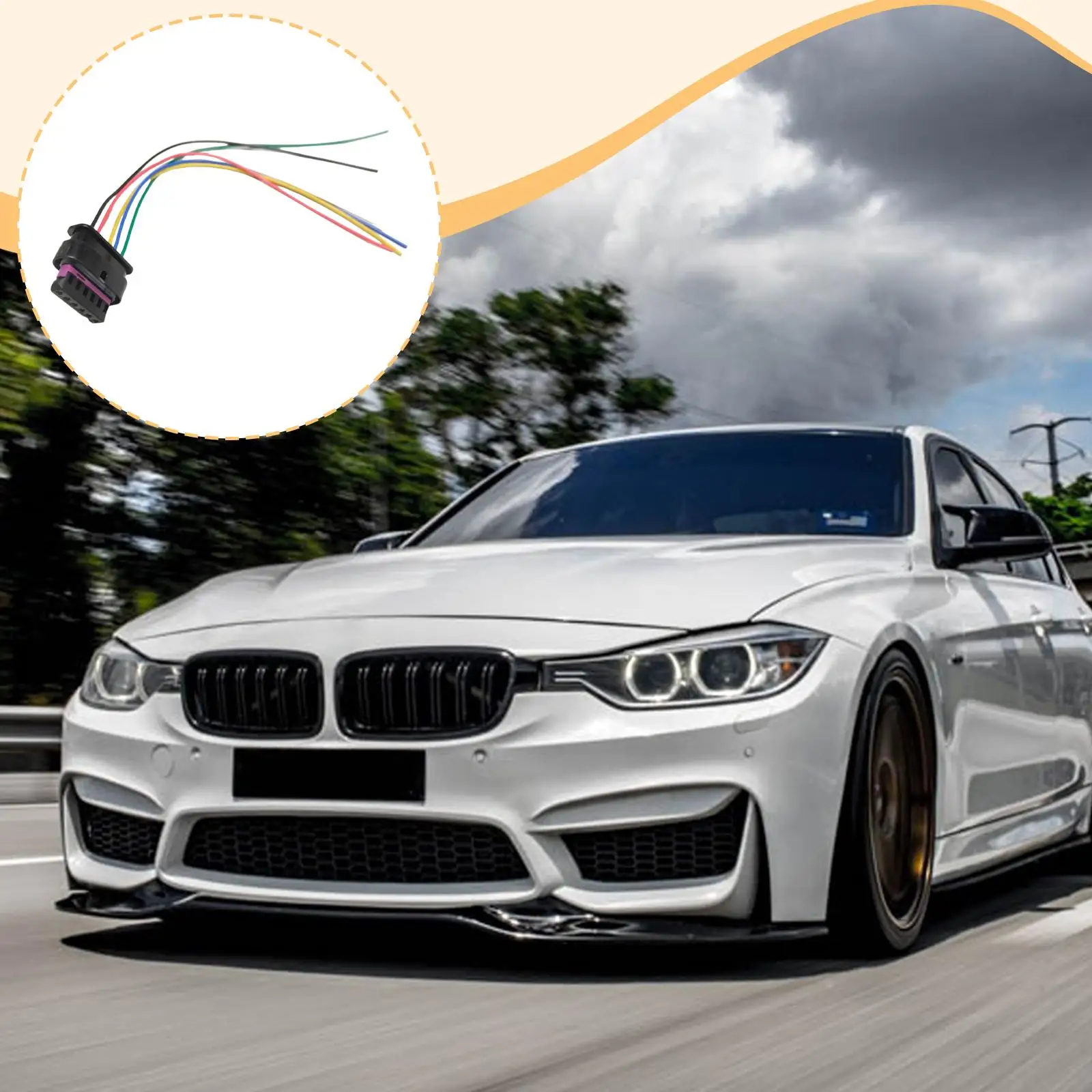 

Замена заднего фонаря, высокопроизводительная задняя фара в сборе, цоколь лампы, водонепроницаемая розетка для BMW 320i 328i 335i