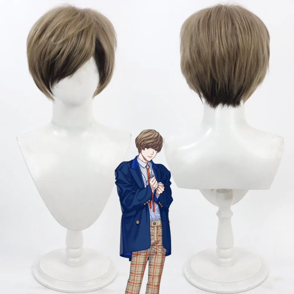 

Парик для косплея «Парадокс Лайв: Фантом» (Андо Шики), для аниме, реалити-шоу, ролевых игр, танцевальных вечеринок