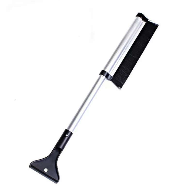 Car windshield wiper, snow removal brush, snow shovel, extendable stainless steel cleaning tool, broom cleaning accessories