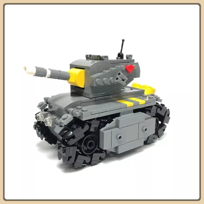 

MOC-24622 Строительные блоки Металлический слиз - Super Tank 001 Танк Военная серия Креативный подарок Набор строительных блоков-головоломки