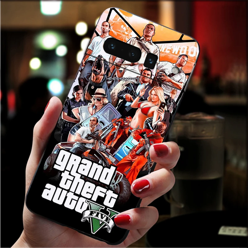 Rockstar gta 5 Grand Theft Auto Phone Case For Google Pixel 9 Pro XL 8 7 Pro 8A 7A 7 6A 6 Pro Pixel 4 3 XL 5 6 4A