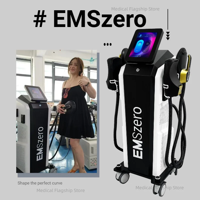 EMSZERO  Body Sculpt Machine 15Tesla 6500W 200HZ EMS Body Muscle Stimulator Fat Burning Butt Lifting Salon Equipment