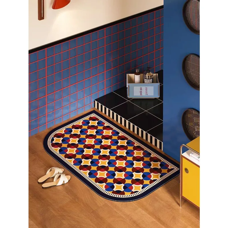 Bathroom absorbent diatom mud toilet  doormat toilet toilet floor mat toilet carpet