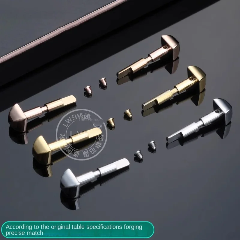 PASHA Watch connector screws for Cartier Pasha 41mm dial WSPA0009 WGPA0007 WSPA0010 WGPA0026 strap connecting rod Watch parts