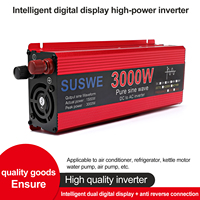 Pure Sine Wave Inverter 12v/24v To AC 110V/220V 1000W 2000W 2200W 3000W Portable  vehicle Power Bank Converter Solar Inverter