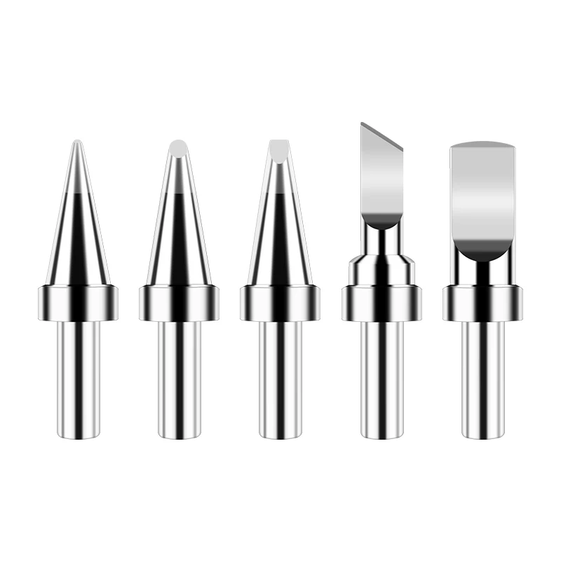 500M series lead-free brass material chrome plated solder station solder iron tips fit for many different types solder