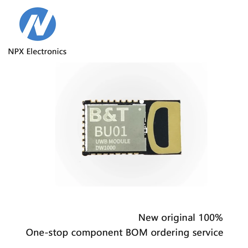 

Тег модуля внутреннего позиционирования UWB + базовая станция, сверхширокополосный высокоточный модуль определения близорукости BU01