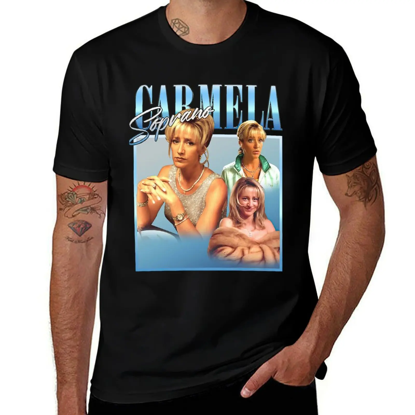 

CARMELA-Soprano T-Shirt tees Short sleeve tee t shirt men