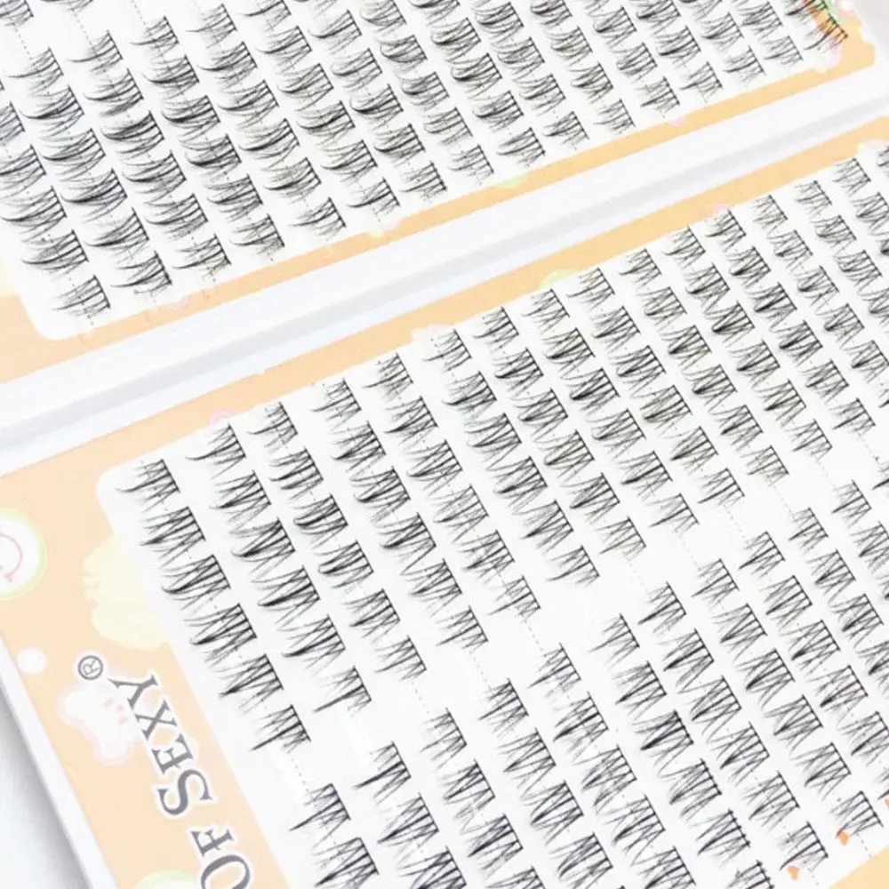 まつげクラスターつけまつげブック ナチュラルロングまつげ スイートサンフラワーラッシュ セグメントまつげエクステ まつげ移植