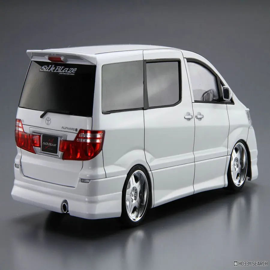Prefabricated assembly model Aoshima-20248-A 1/24 MNH/ANH10 15W Alphard car model kit