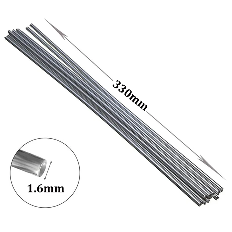 30pcs~10pcs Low Temperature Easy Melt Aluminum Welding Rods Weld Bars Cored Wire Rod Solder Tin Flux for Soldering Aluminum