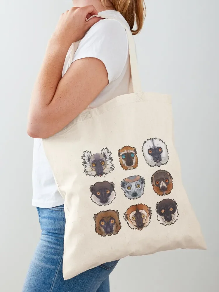 

Eulemur Lover Tote Bag tote custom eco folding university Customizable