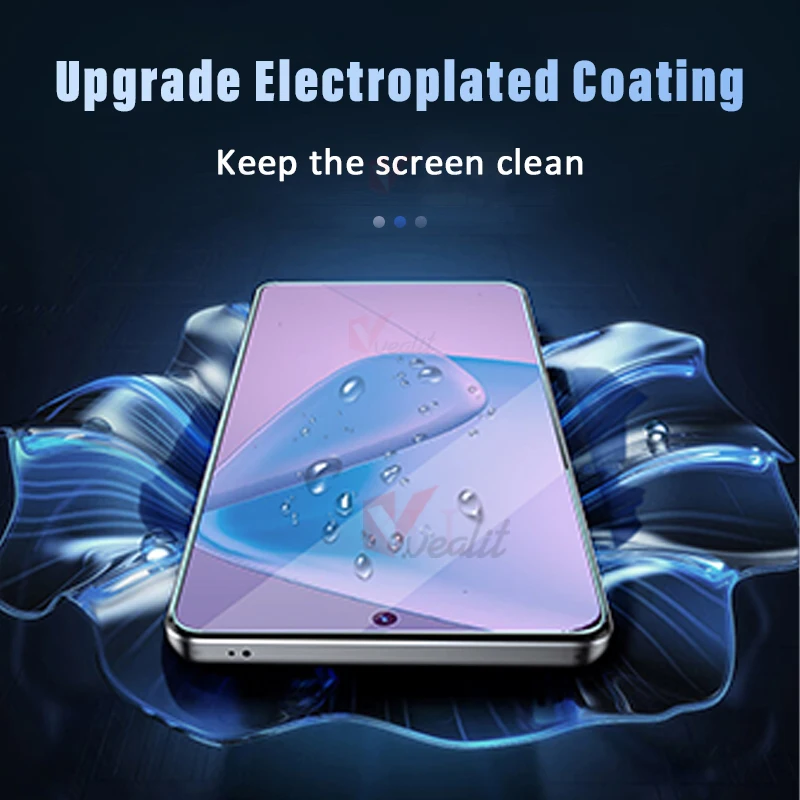 2-4 قطعة غطاء كامل مضاد للضوء الأزرق من الزجاج المقسى لهاتف انفينيكس هوت 50 40 50i 40i 30i 30 GT 20 10 Pro واقيات الشاشة #5