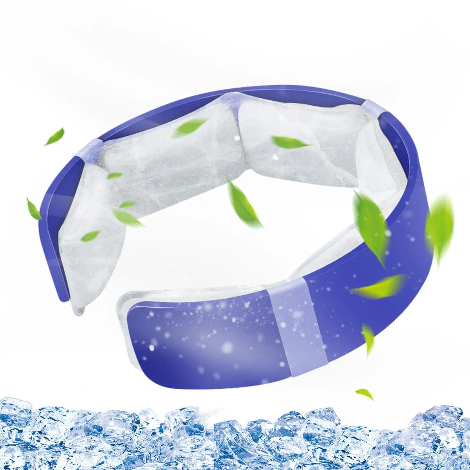 

outdoor sports neck cooling tube Reusable Ice neck wrap summer Heatstroke Prevention neck cooler for Camping Running Backpacking