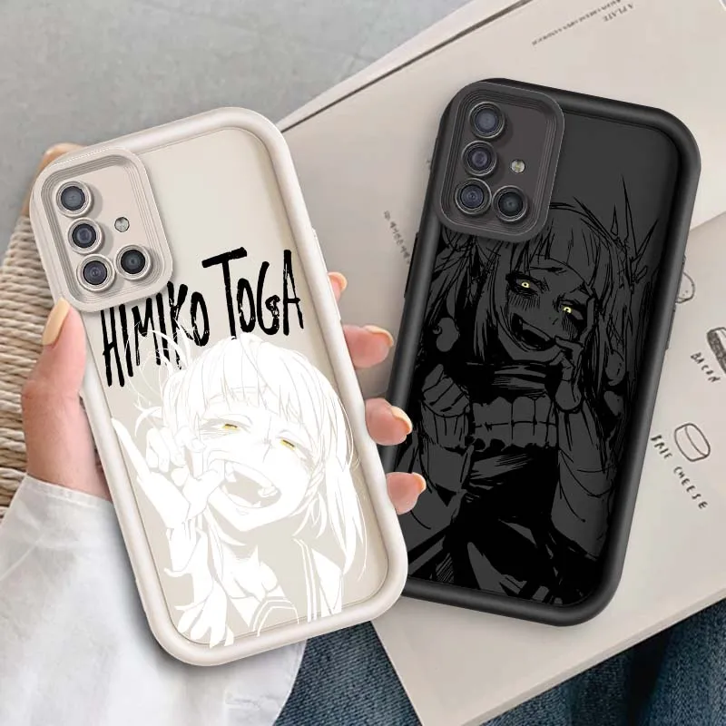 

Himiko Toga Hero A-Academias For Samsung A73 A72 A56 A55 A54 A53 A35 A32 A25 A24 A23 A21s A14 A05 5G Eye Ladder Phone Case