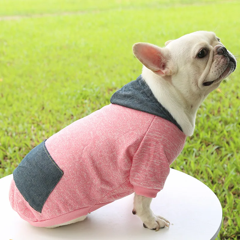 Manufacturer wholesale multi-colors winter warm dog hoodie