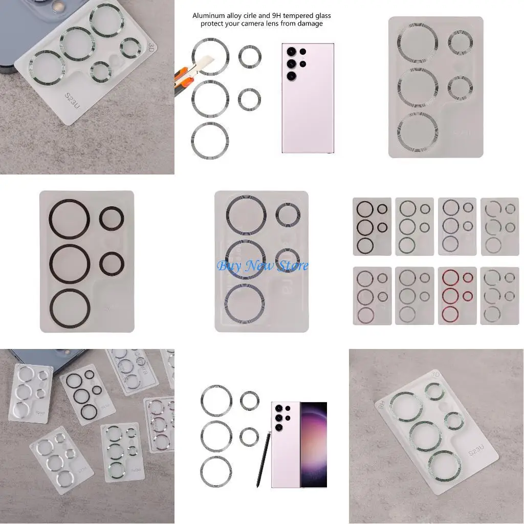 

20CE Стекло объектива камеры для S23ULTRA Закаленное стекло Ультратонкая защита объектива камеры