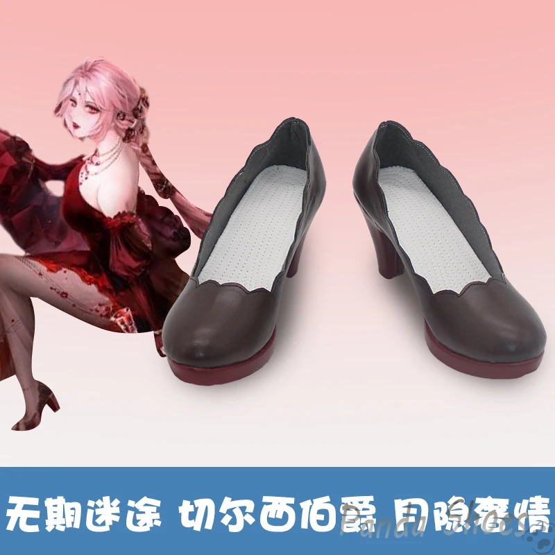 

Path to Nowhere Earl of Chelsea Cosplay Shoes Anime Game Cos Comic Cosplay Costume Prop Shoes for Con Halloween Party