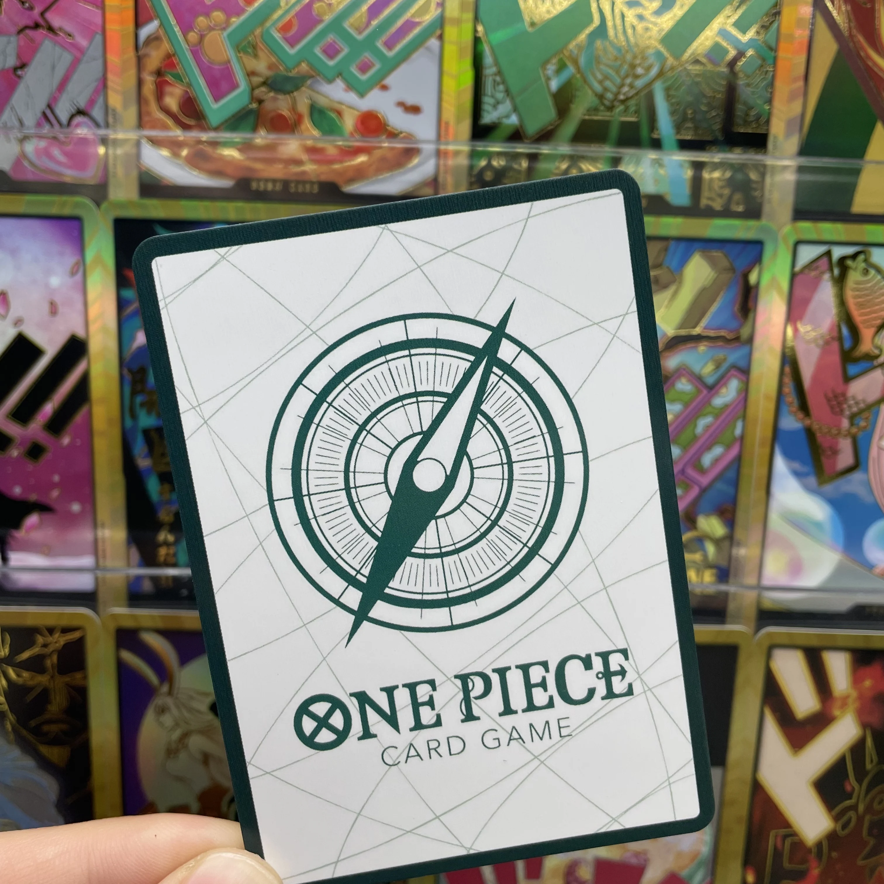 30pcs/set DIY OPCG Versi Bahasa Inggris PRB-02 Permainan Kartu Koleksi Golden Box DON Card Monkey D. Luffy Kozuki Kartu Koleksi Berlapis Emas