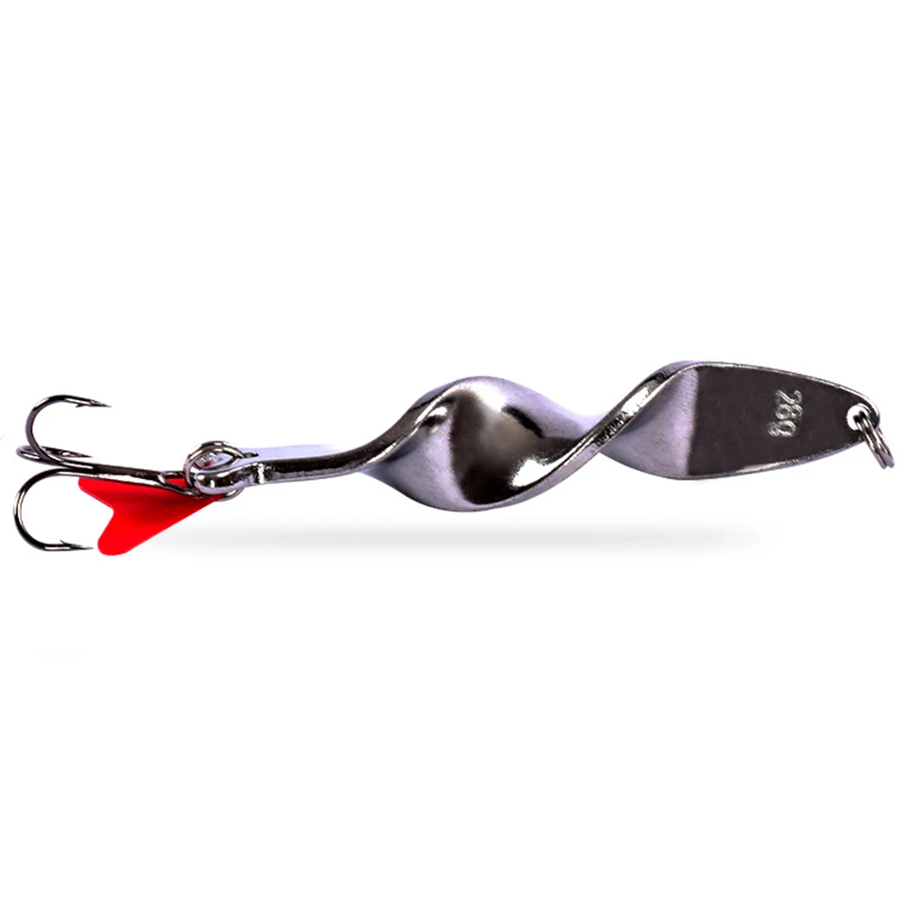

10 pcs Rotation Lures Fishing Baits Trolling Topwater Saltwater Freshwater Fishing Lures Reusable
