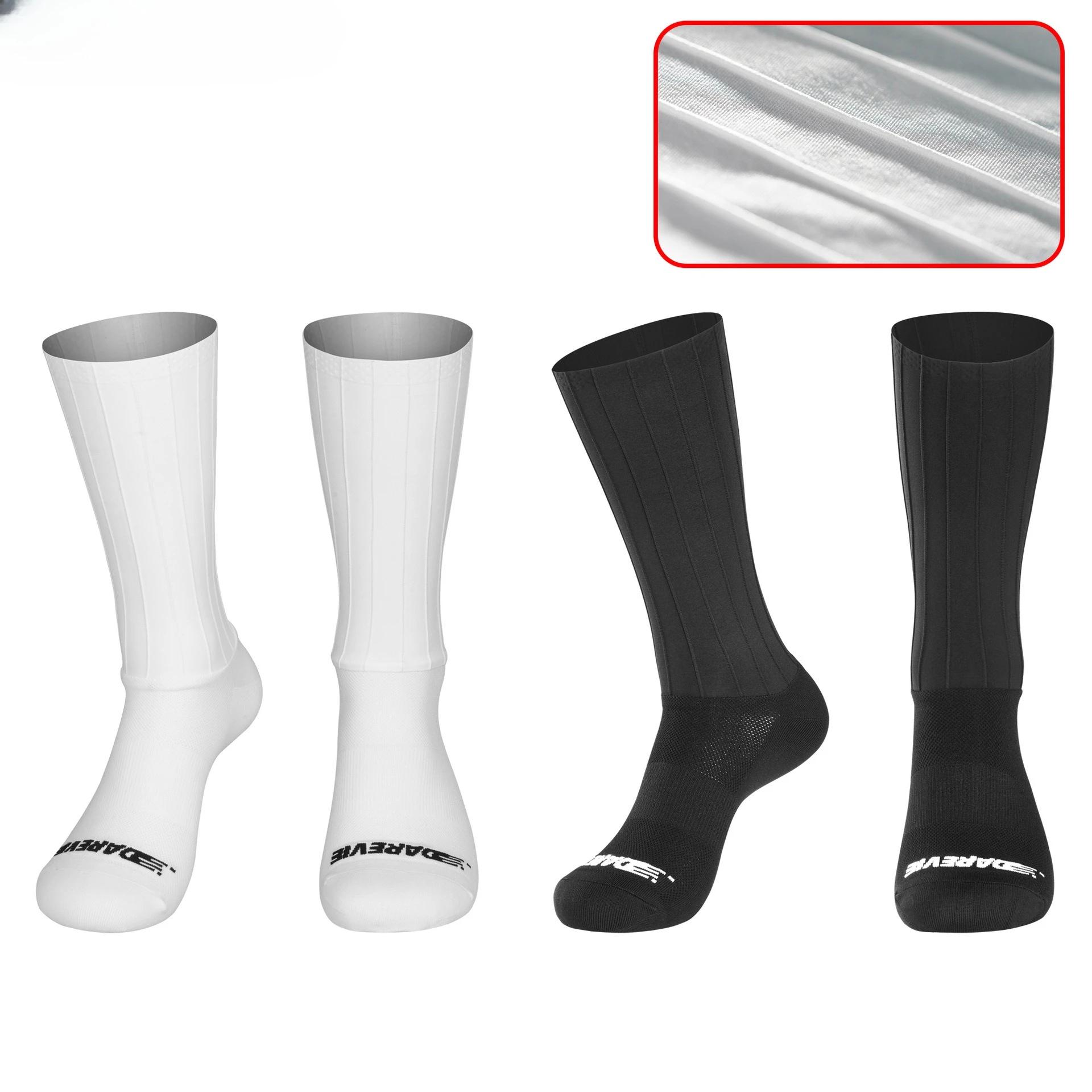 

Pneumatic Striped Socks Bicycle Bicycle Moisture Wicking Air Force Socks