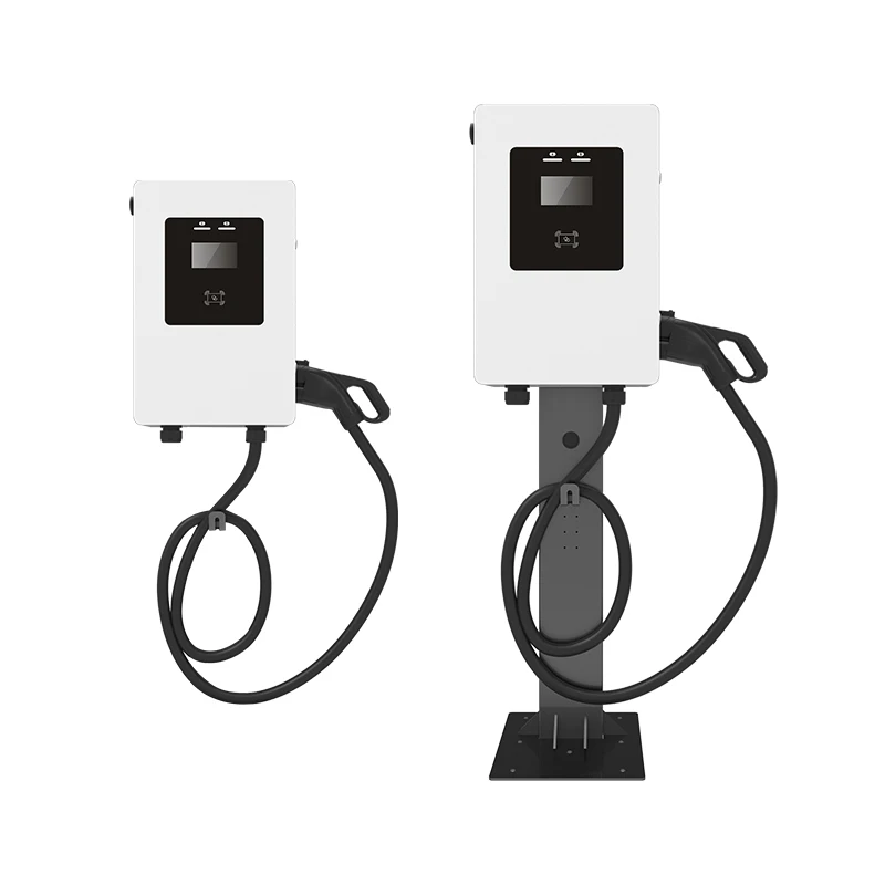 Manufacturers Sale DC 30kW Wall-mounted Cable EV Charging Station OCPP1.6J Smart GBT Fast Electric Car Station