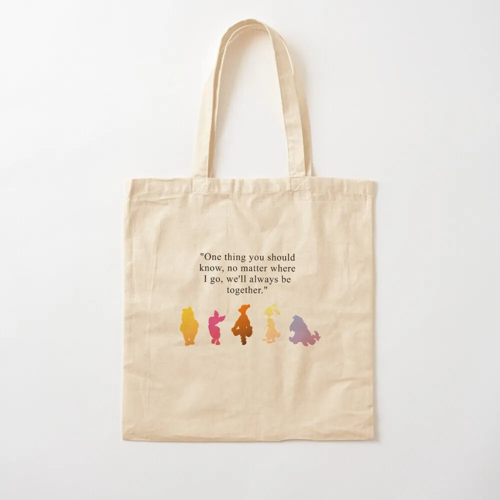 

we'll always be together Tote Bag tote bag woman Women bags handbag Canvas Tote Bag