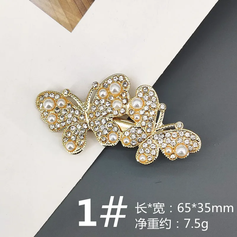 Pearl Hairgrip Elegant Women Hair Clips for Girl Princess Retro Gold Pin Barrette Hair Clip Headdress Head Wear Hair Pins