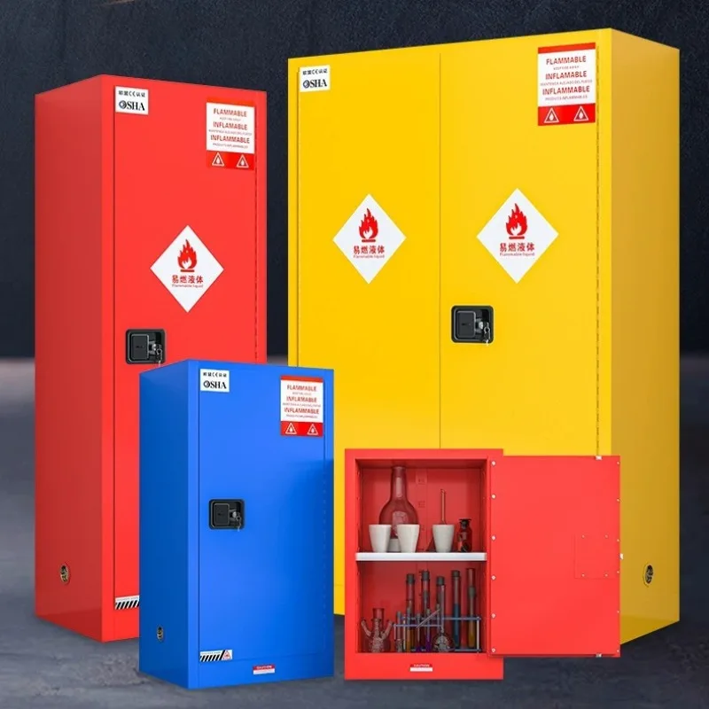 

Explosion-proof Chemical Storage Box for Flammable Liquids Cabinet Chemical Safety Cabinet Industrial Hazardous Storage