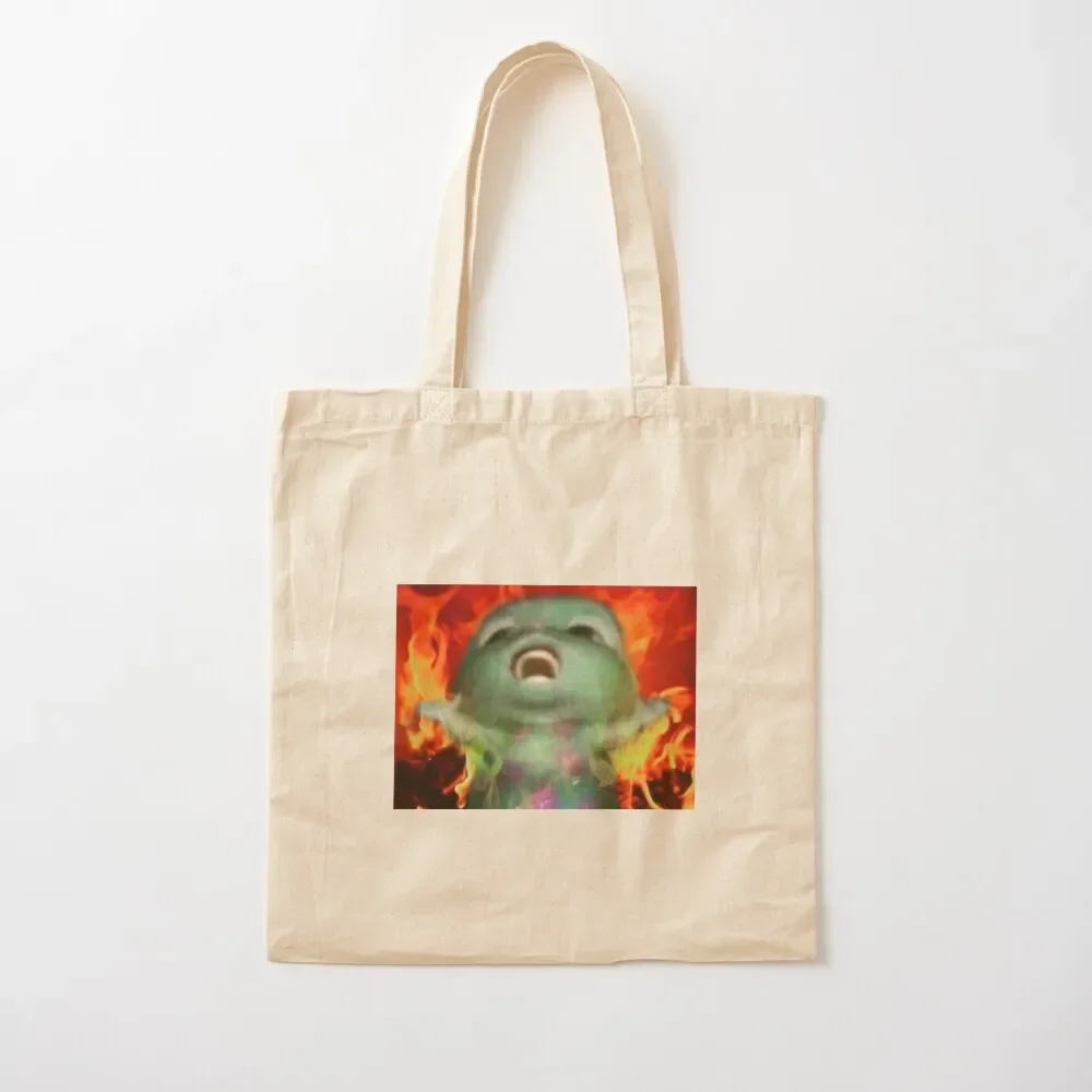 

bibble meme fire Tote Bag shopper bags for women shoping bag Women's beach bags canvas tote Tote Bag