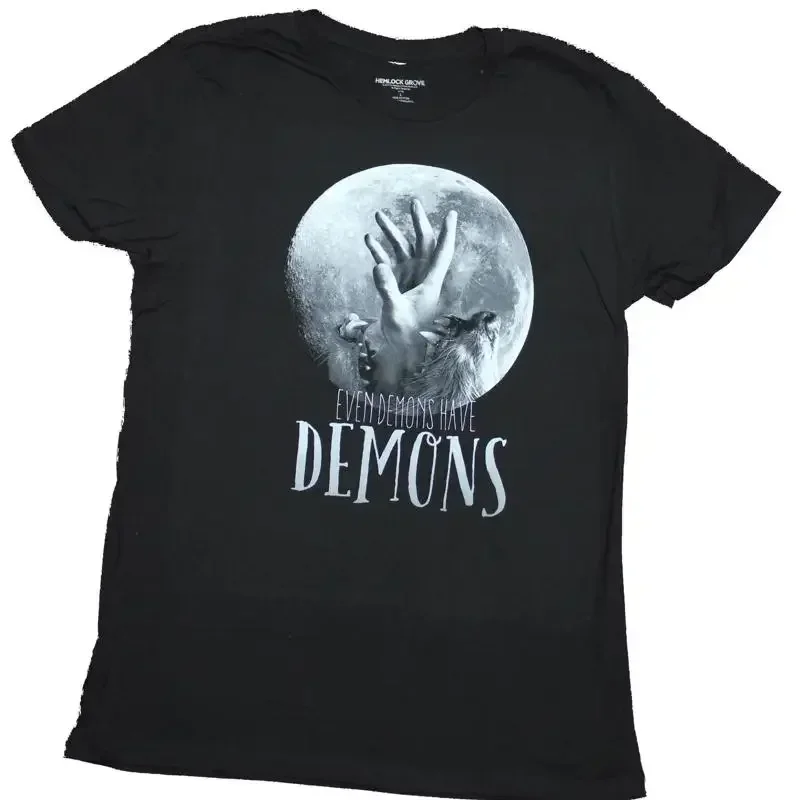 Hemlock Grove Girls Juniors T Shirt Even Demons Have