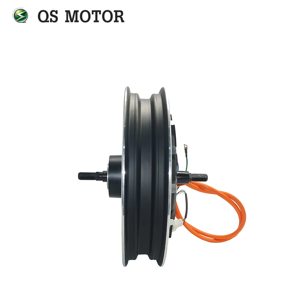 QS Motor 14x2.5inch QS260 30H 1500W V1 60V 630RPM BLDC Motor In-wheel Electric Hub Motor for Electric Motorcycle Moped Engine