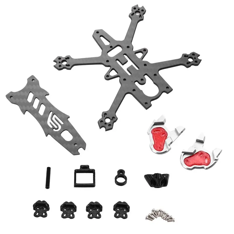 A13E-для DJI O4, совместимый с воздушным блоком, 50 мм, 2-дюймовый пропеллер, зубочистка, FPV, комплект рамы для гоночного дрона на радиоуправлении для двигателей 1002 1003 - Fox-2