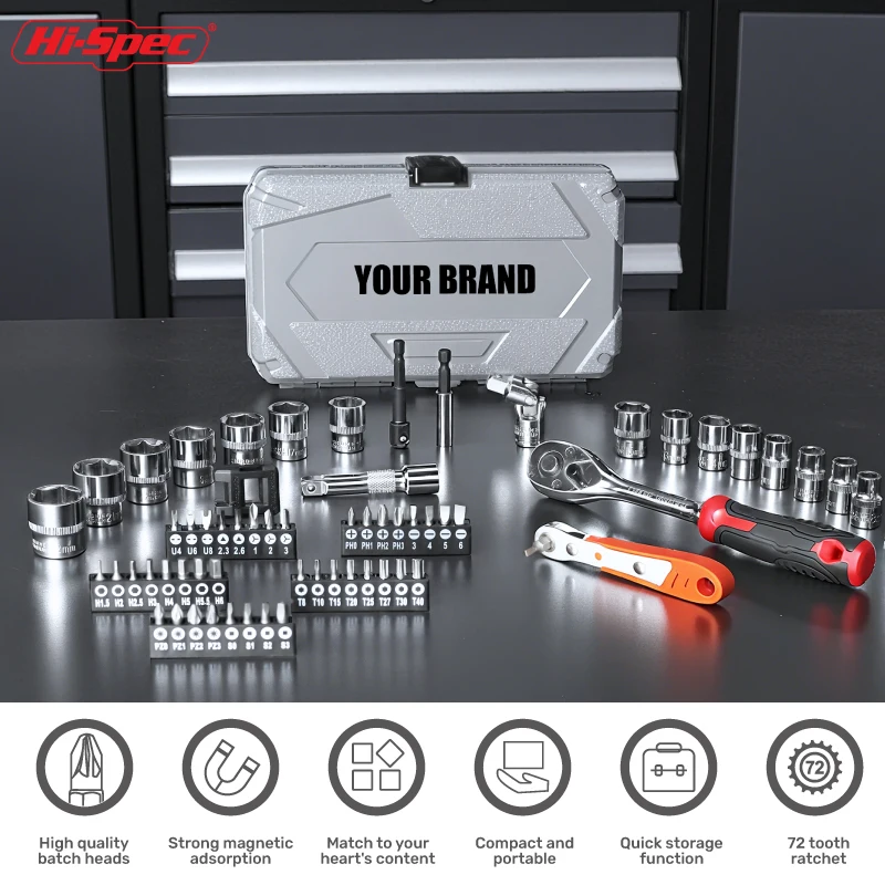 ​​Hi-Spec 64PC 3/8