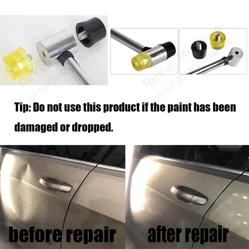 Body Paintless Dent Repair Knockout Pen PDR Tool for Dent Removal Paintless Dent Repair Tool Hand Tool for Dent Removal Hail