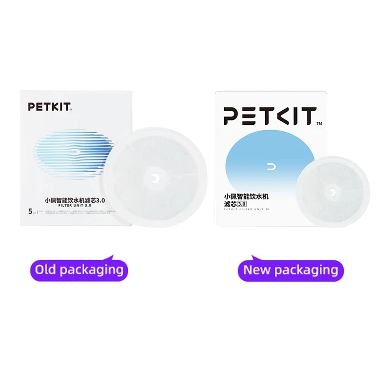 PETKIT Pet Automatic Feeder Filter Cat Water Fountain 5PCS Filter 3.0 Cat Health Water Fountain Replacement Filters Original