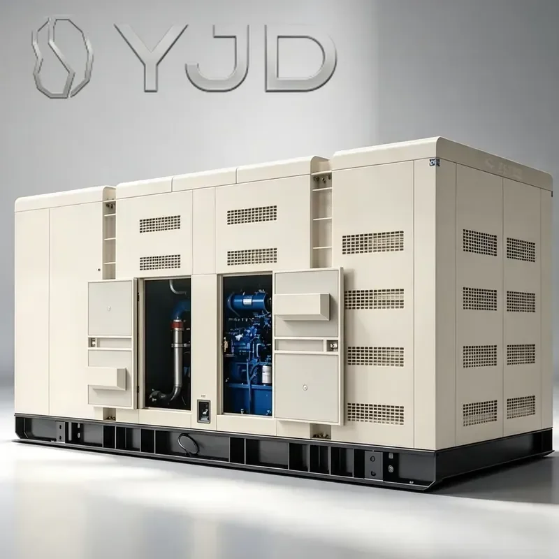 YJD Outdoor Mobile Weatherproof Silent Diesel Generator 100kW High Power Auto Start Single Phase 220V 50/60Hz Industrial