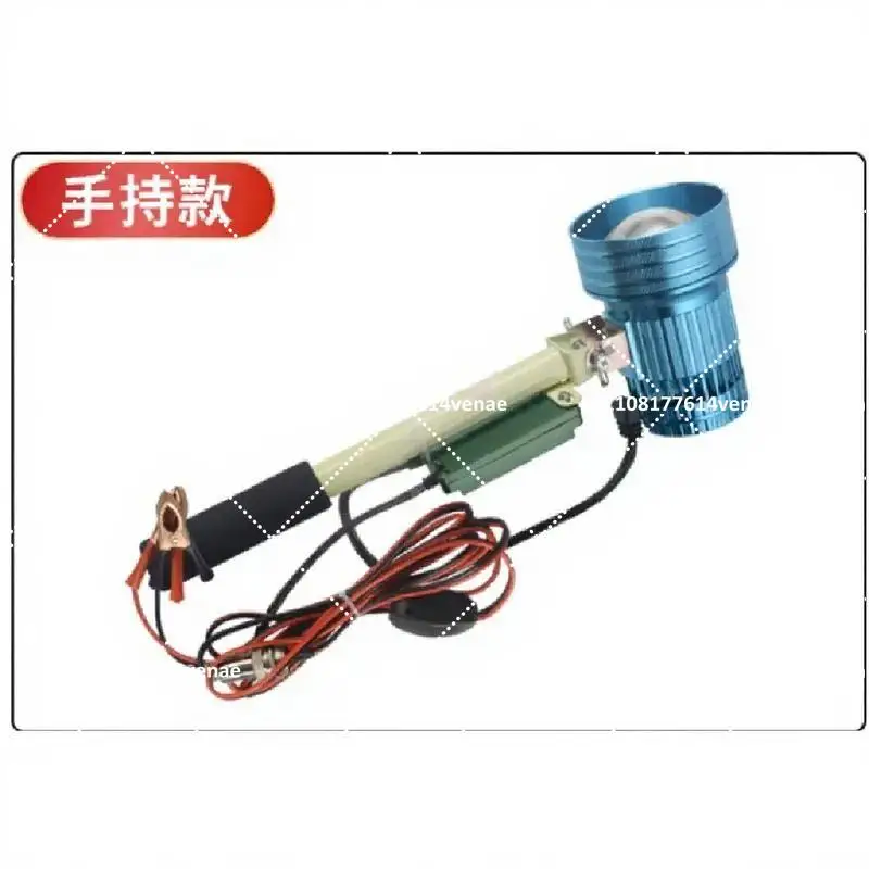 LED Zoom Telescopic Searchlight High Lumen Long Range Outdoor Spotlight Portable Night Fishing Lamp