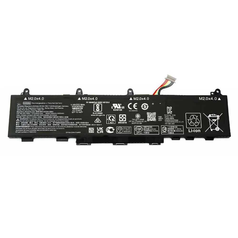 Laptop Battery For HP EliteBook 830 G7 835 G7 840 G7 845 G7 830 G8 835 G8 840 G8 845 G8 CC03XL L78555-005 11.55V 56Wh 4400mAh