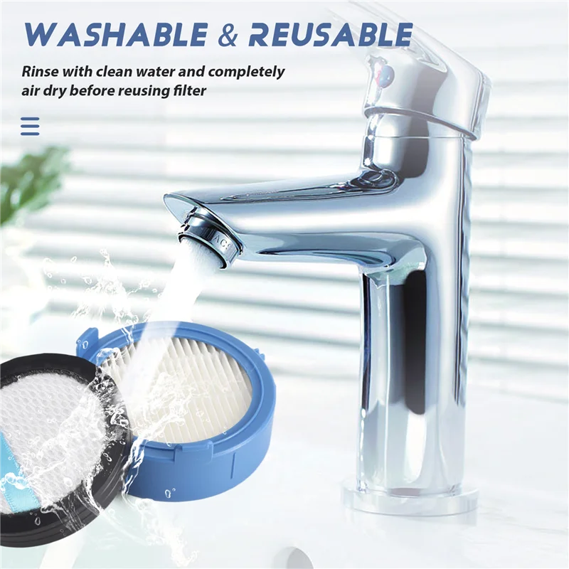 مجموعة فلاتر HEPA المتينة للمحرك المسبق للمكنسة الكهربائية اللاسلكية AEG ASKW4 - للمكنسة الكهربائية اللاسلكية AEG 8000