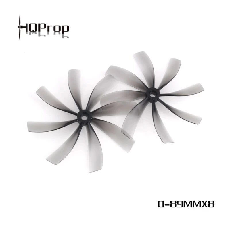 8pairs HQProp 89MMX8 89mm 3.5inch Propeller 8-Blade Prop CineWhoop ProTek35 For RC DIY FPV Racing Drone HQ Duct