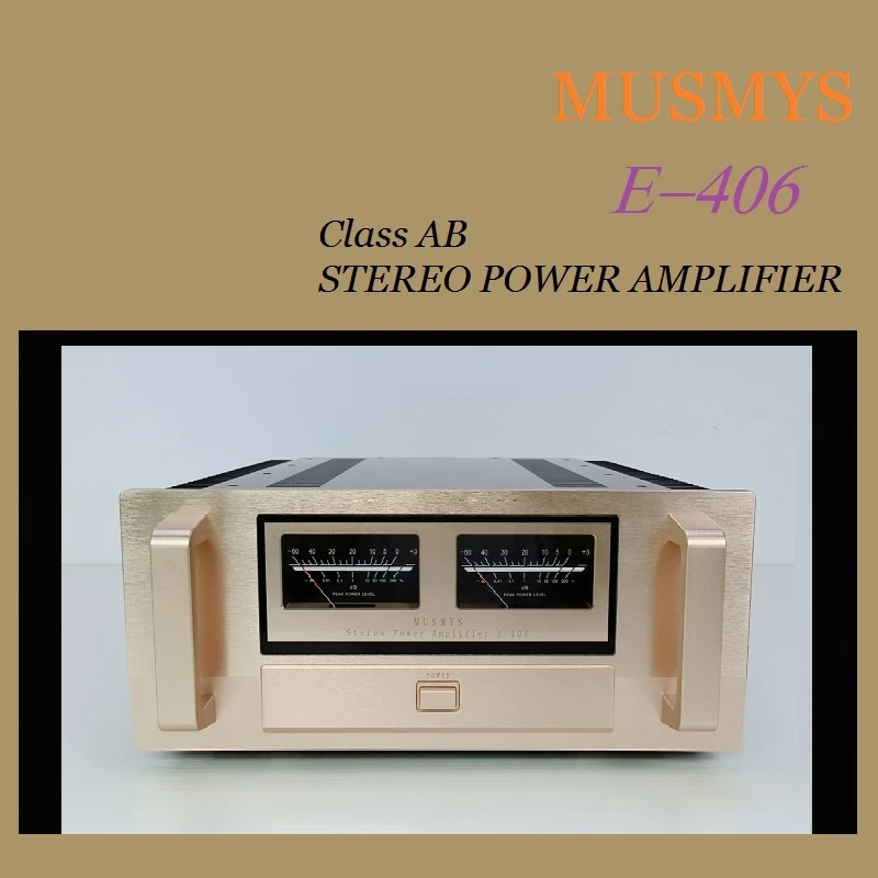 CHUBAN Reference Accuphase E-406 Line Class A and B High Power 320W*2 Pure Post-stage Amplifier Home HiFi Fever Audio
