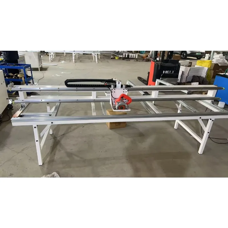 High-precision aluminum-plastic plate cutting and slotting machine electric saw