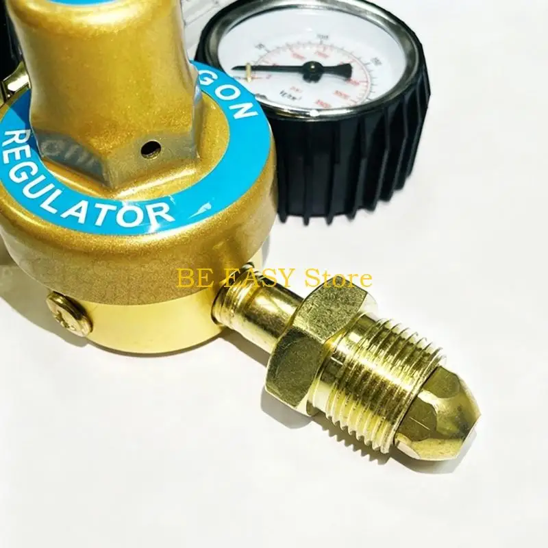 E28F Industrial Grade Brass Gas Flows Controller With Clear Tube 0~25MPa Pressure For Welding Equipment