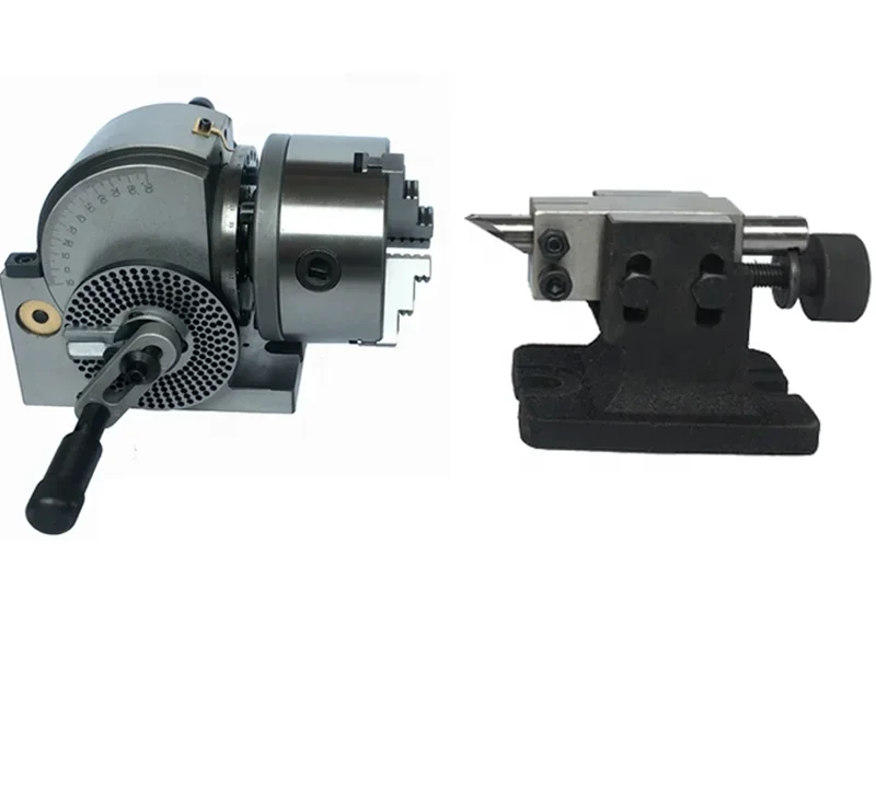 

semi-universal dividing heads include Index center accessories dividing plate and lathe chuck 3Jaw