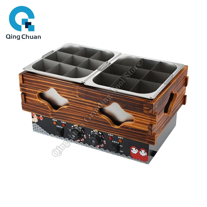 Commercial Kanto Cooking Machine Electric Heating Multi-Style Chuanchuan Xiang Malatang Convenience Store Snack Equipment