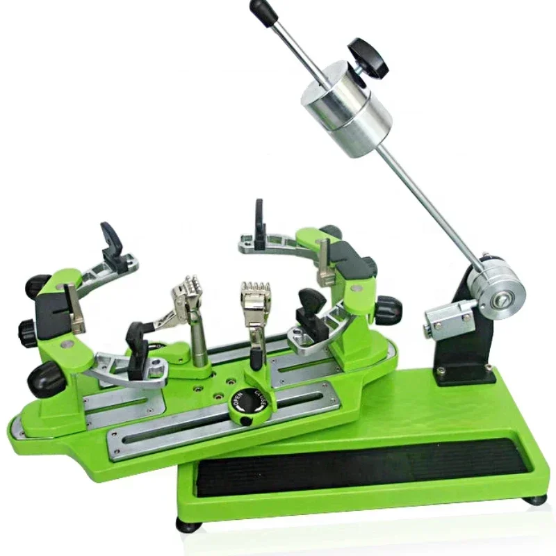 Máquina de encordar raquetas de bádminton y tenis, de mano, con sistema de tirado de cuerdas, ¡se vende como pan caliente!