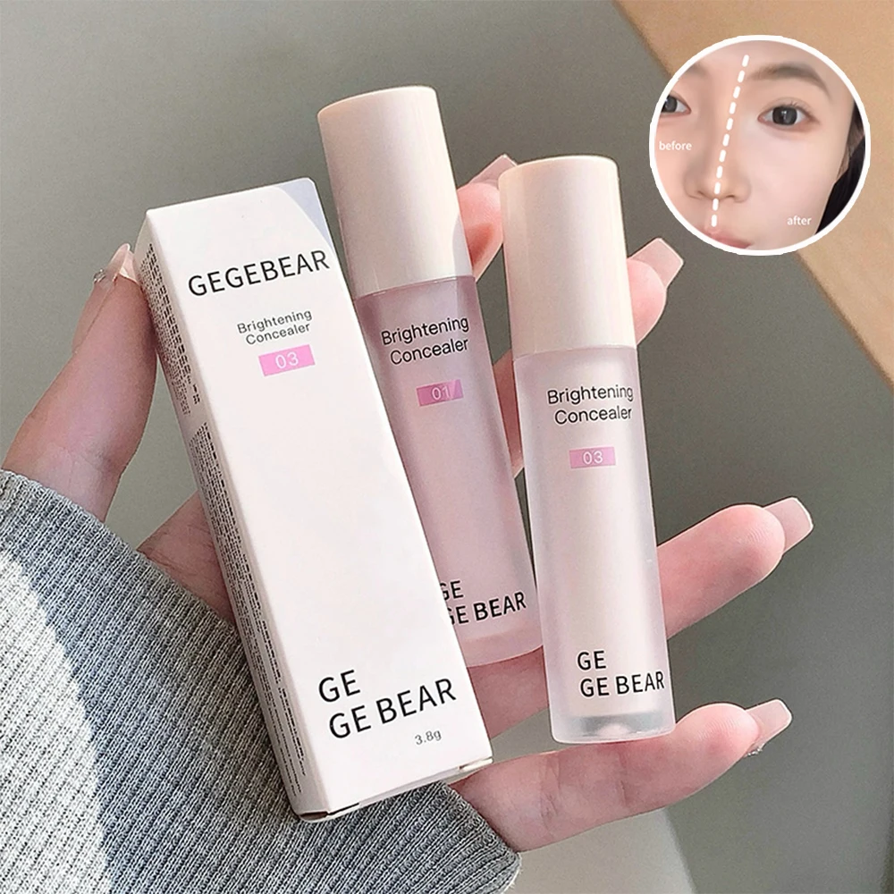 Gege Bear Brightening Concealer Moisturizing Brightens Dullness Covers Dark Circles and Tear Grooves